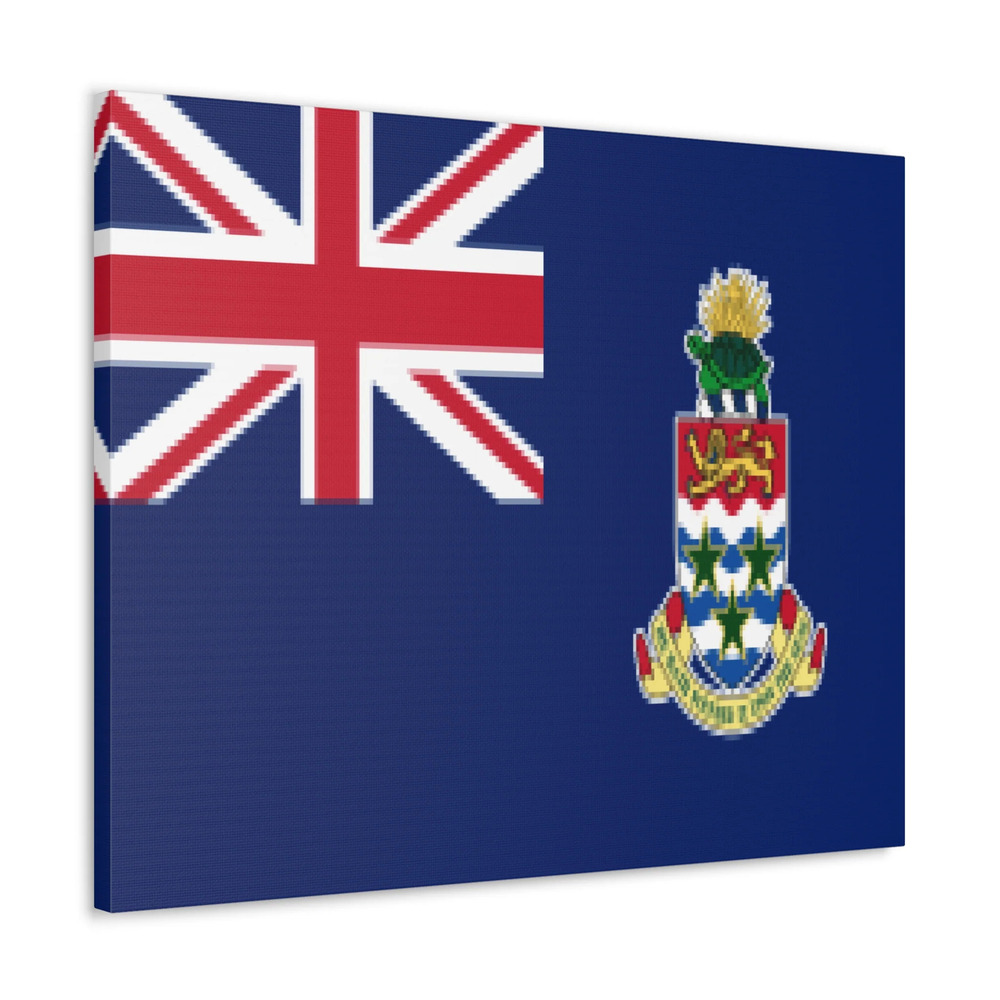 Cayman Islands Country Flag Canvas Vibrant Wall Art Unframed Home Decor